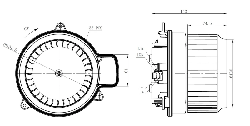 Motor de ventilador de forno (de aquecedor de salão) Audi A8 preço, a partir de 54,53 USD