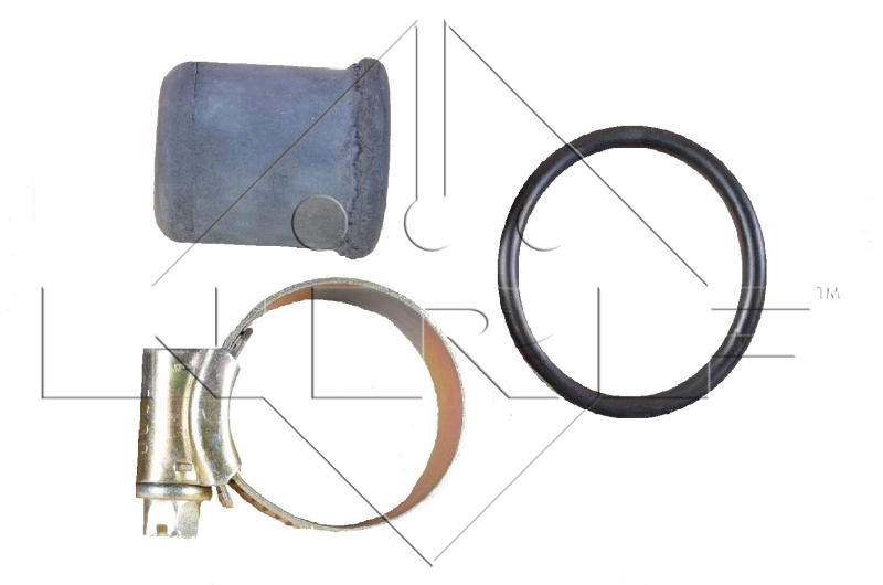 Compre 58315 NRF Radiador de esfriamento de motor