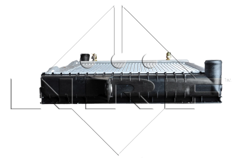 Radiador de esfriamento de motor D9941 HELLA
