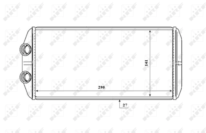 Radiador de forno (de aquecedor) Citroen C4 GRAND PICASSO I UA