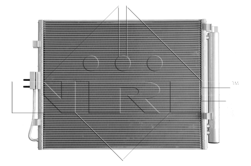Radiador de aparelho de ar condicionado para KIA Soul I AM