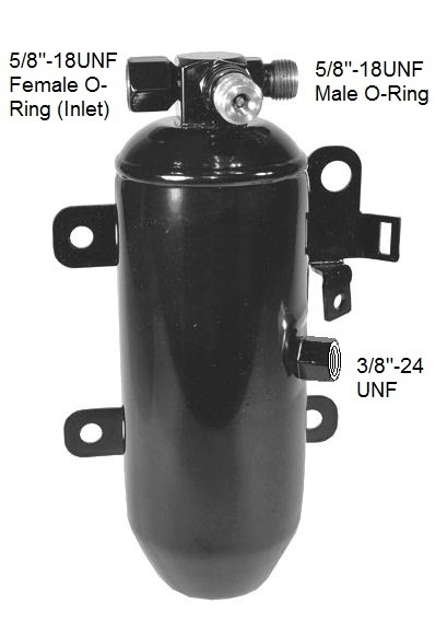 Tanque de recepção do secador de aparelho de ar condicionado 7421066852 Renault (RVI)