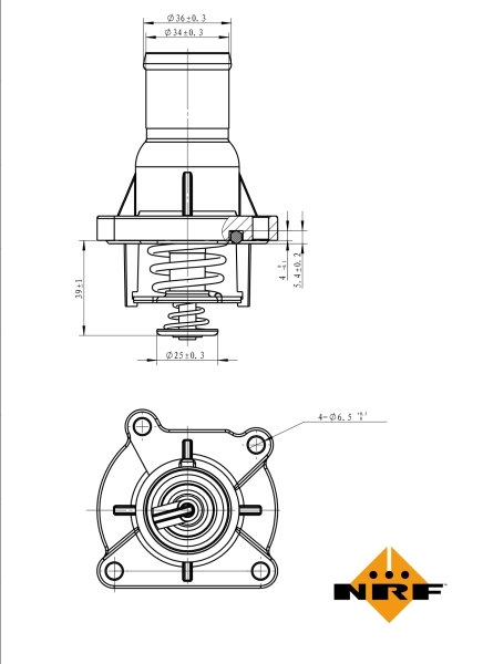 Termostato 725046 NRF