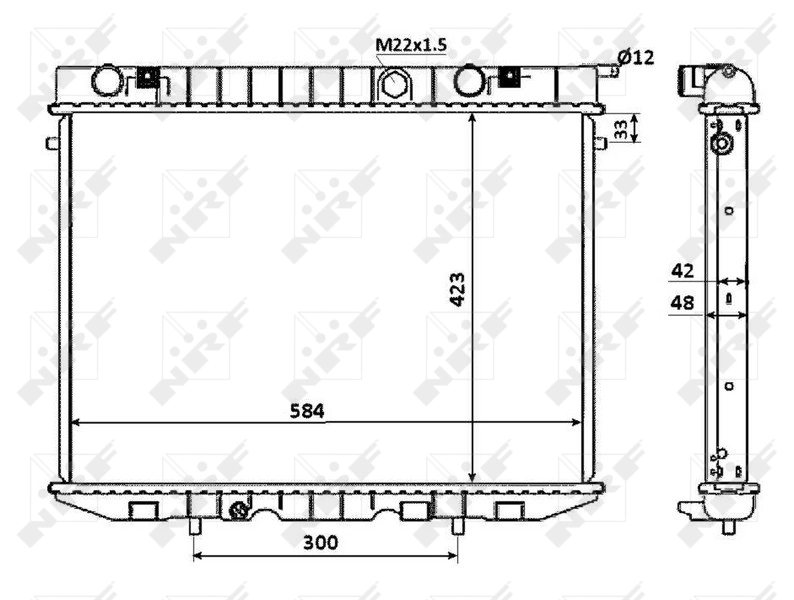 Compre 91146914 Opel Radiador de esfriamento de motor