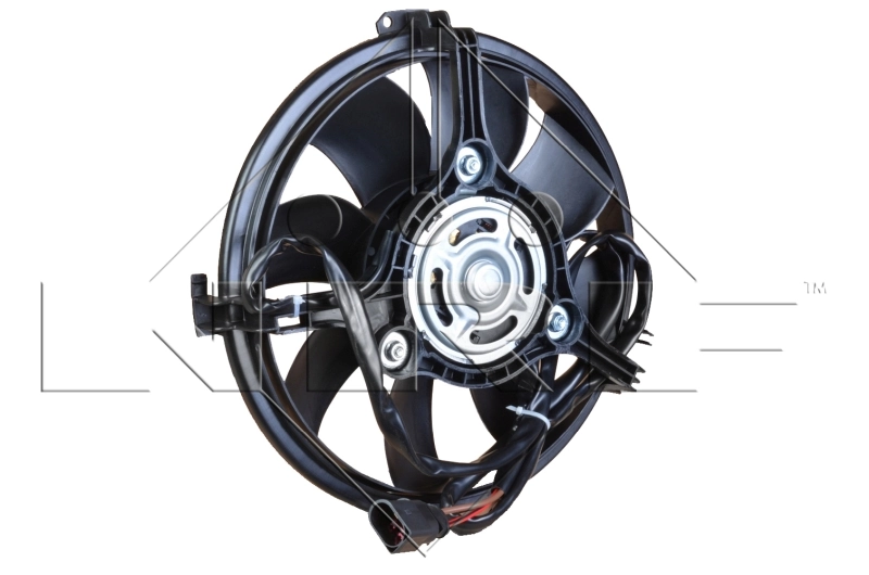 47384 NRF Ventilador elétrico de esfriamento montado (motor + roda de aletas)