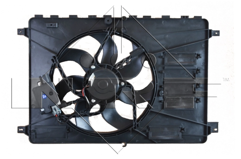 Compre 18500080 Profit Difusor do radiador de esfriamento, montado com motor e roda de aletas