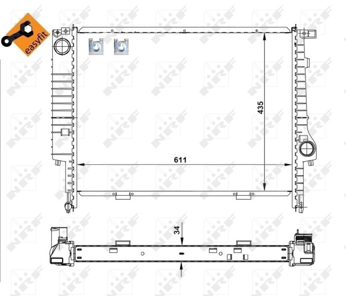 Radiador de esfriamento de motor BMW 7 preço, a partir de 50,33 USD