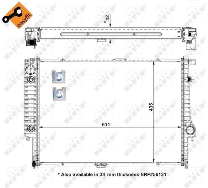 Radiador de esfriamento de motor BMW 7 preço, a partir de 133,24 USD