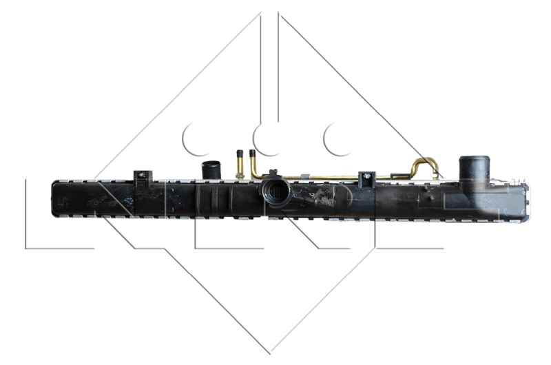  Radiador de esfriamento de motor Isuzu Trooper SUV (1998 - 2004) 