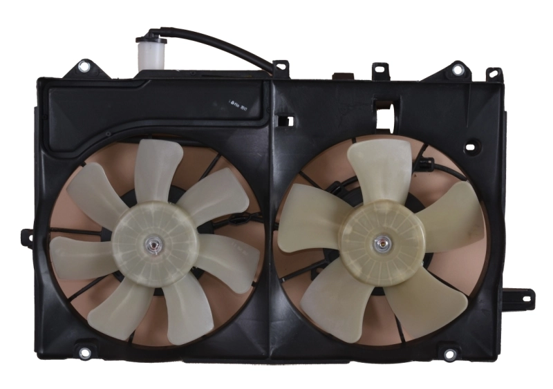 47673 NRF Difusor do radiador de esfriamento, montado com motor e roda de aletas