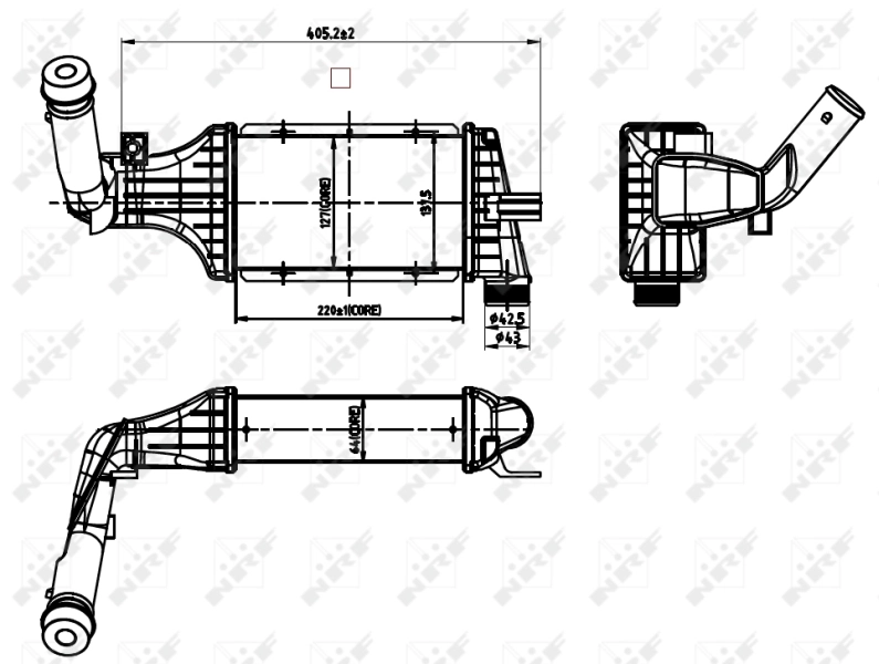 Radiador de intercooler Opel Astra preço, a partir de 21,94 USD