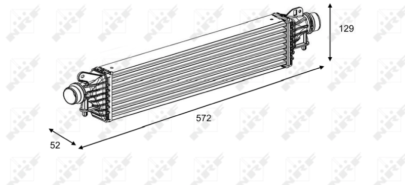 Compre 30179 NRF Radiador de intercooler