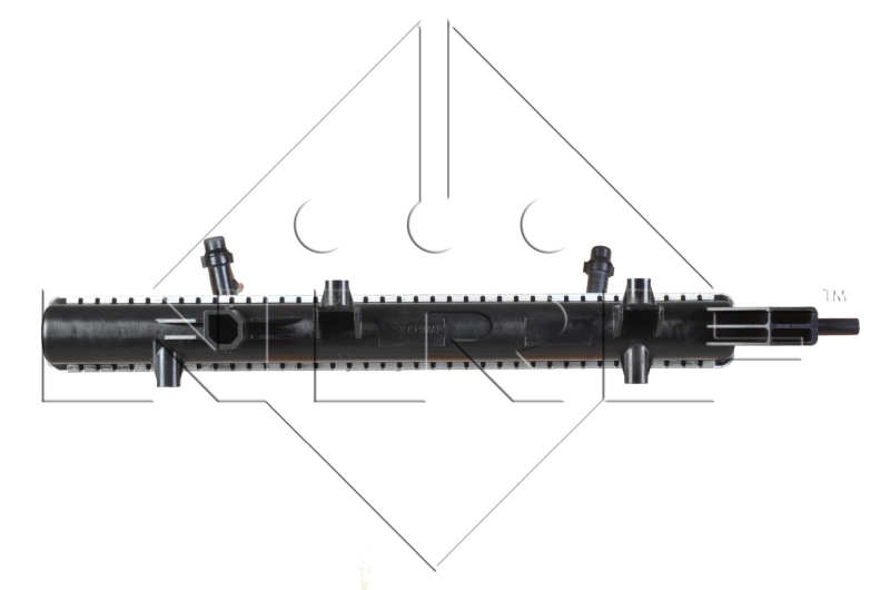Compre 50148 NRF Radiador de esfriamento de motor