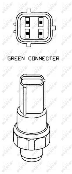 Sensor de pressão absoluta de aparelho de ar condicionado CK0019 Polcar