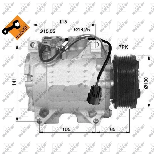 Compre Compressor de aparelho de ar condicionado Honda CR-V 2
