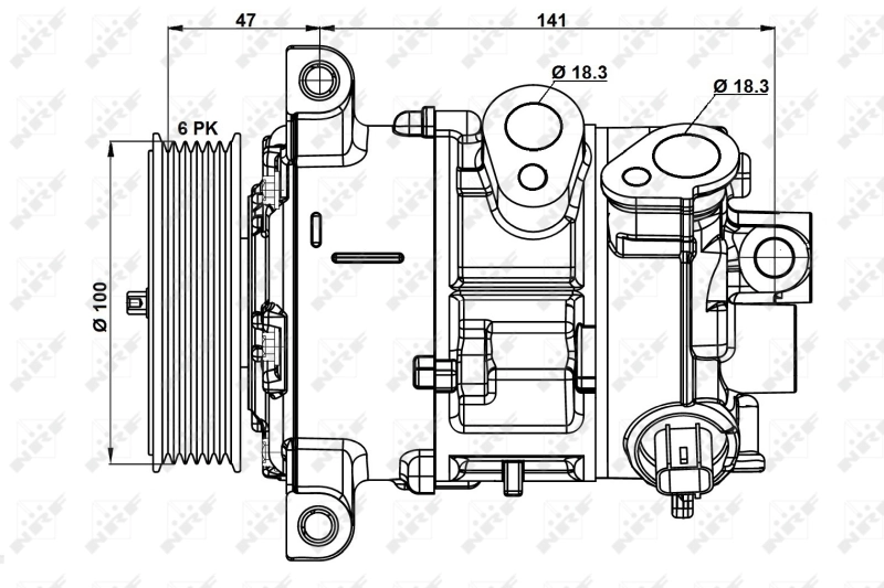 Compre Compressor de aparelho de ar condicionado Jeep Compass 