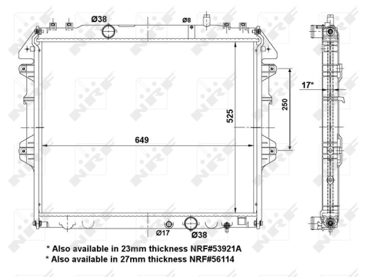 Radiador de esfriamento de motor Toyota Hilux  KUN25 ao melhor preço