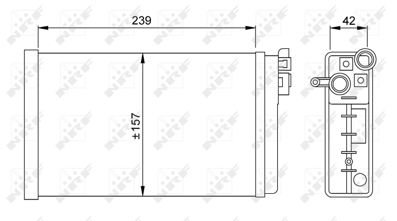 BR465 Magneti Marelli Radiador de forno (de aquecedor)
