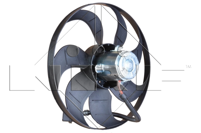 47386 NRF Ventilador elétrico de esfriamento montado (motor + roda de aletas)