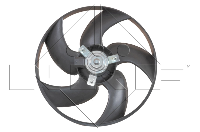 Ventilador elétrico de esfriamento montado (motor + roda de aletas) para Peugeot 206 SW 2E, K