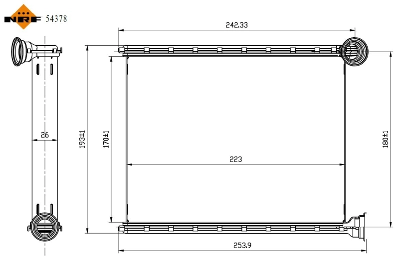 Compre 5756N81 Polcar Radiador de forno (de aquecedor)
