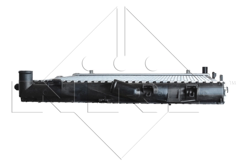 Radiador de esfriamento de motor Mercedes E  S124
