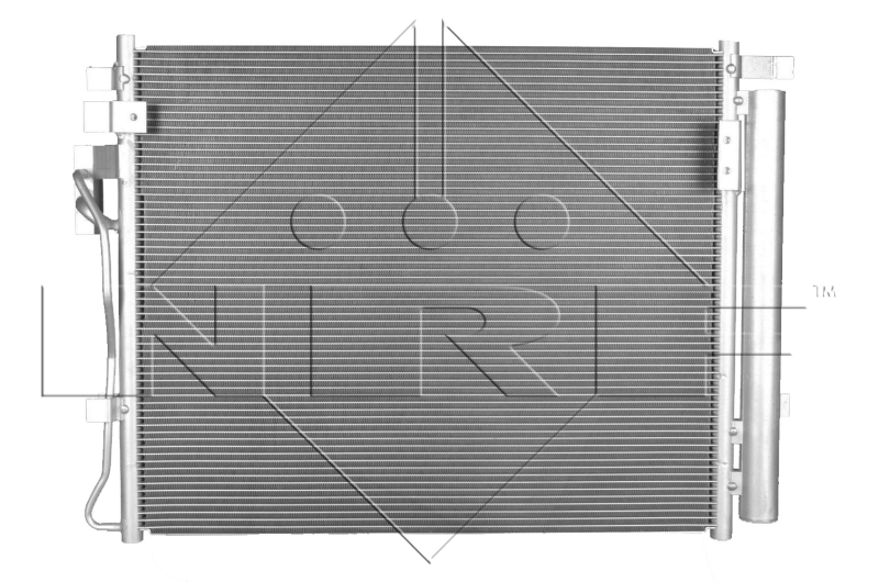 Radiador de aparelho de ar condicionado para KIA Sorento II XM