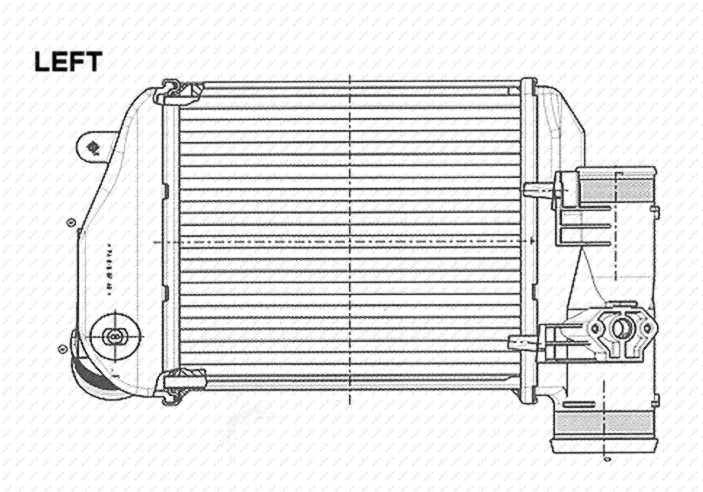 Radiador de intercooler Audi A6 preço, a partir de 29,59 USD