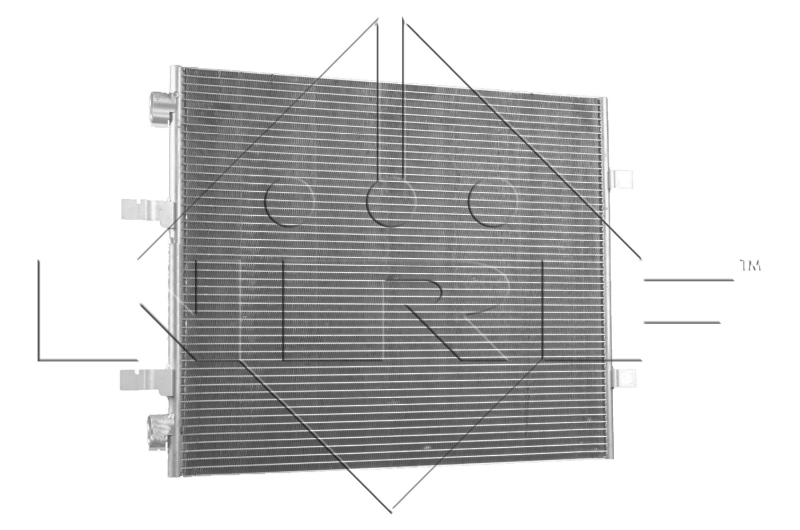 35960 NRF Radiador de aparelho de ar condicionado