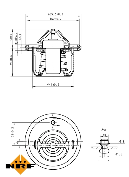 Termostato 725152 NRF