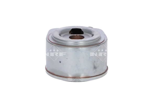 31246 NRF Radiador de óleo (frigorífico), debaixo de filtro