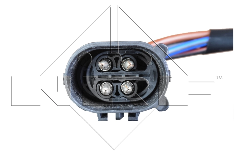 Difusor do radiador de aparelho de ar condicionado, montado com roda de aletas e o motor NRF 47029 preço, a partir de 148,97 USD