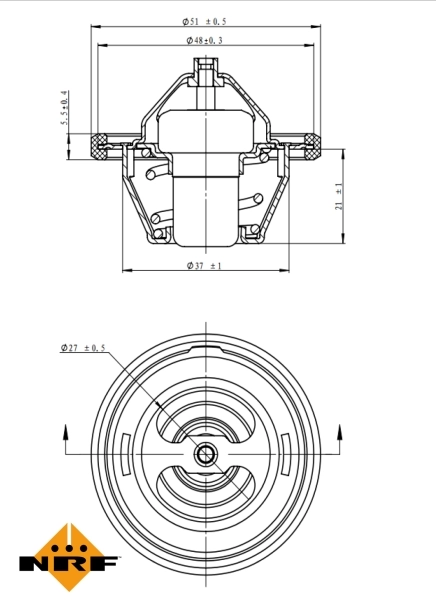 Termostato 725149 NRF
