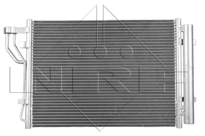 350013 NRF Radiador de aparelho de ar condicionado