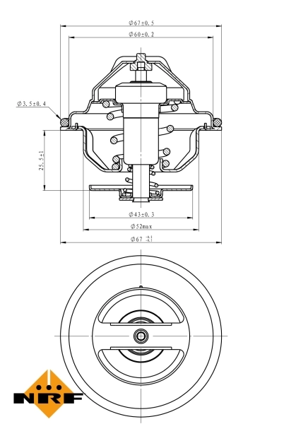 Termostato Deutz 161291KZ874215 preço, a partir de 12,02 USD