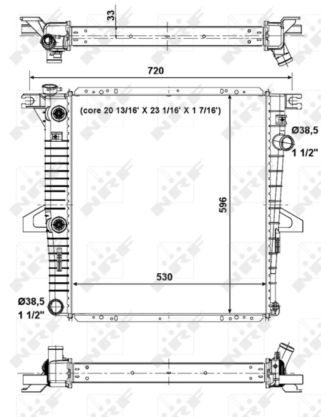 Compre Radiador de esfriamento de motor Ford Explorer 