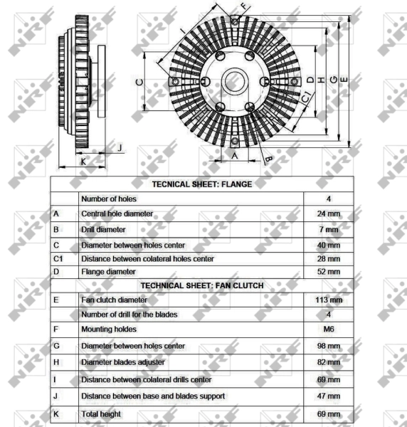 Compre Acoplamento viscoso de ventilador de esfriamento Suzuki Jimny 