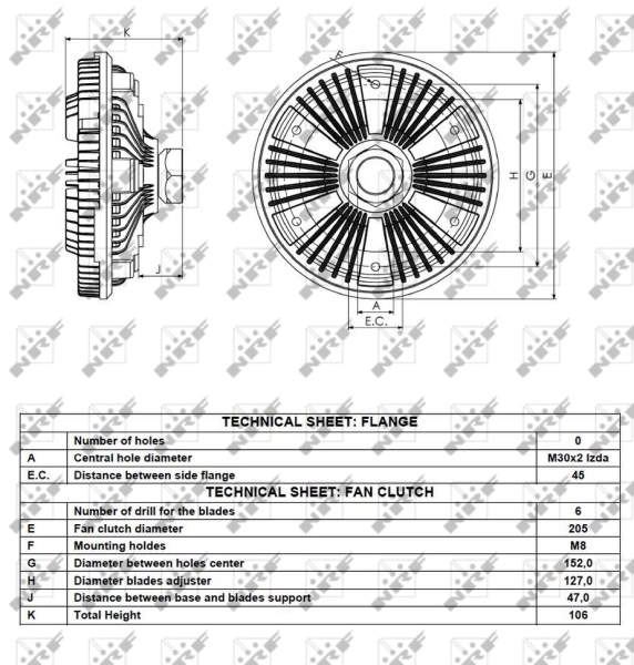 Acoplamento viscoso de ventilador de esfriamento Renault Trucks TRUCK PREMIUM preço, a partir de 211,06 USD