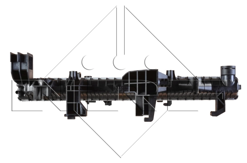  Radiador de esfriamento de motor Volkswagen Transporter T5 ônibus (7HB, 7HJ, 7EB, 7EJ) (2003 - 2016) T5