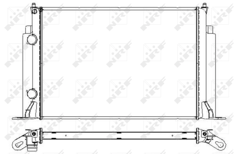 Radiador de esfriamento de motor Fiat Stilo preço, a partir de 59,69 USD