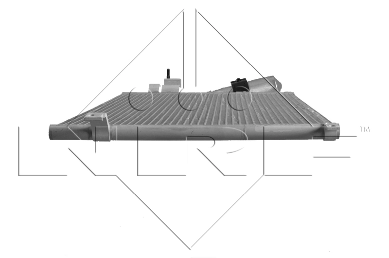 Radiador de aparelho de ar condicionado Chevrolet Epica II V250