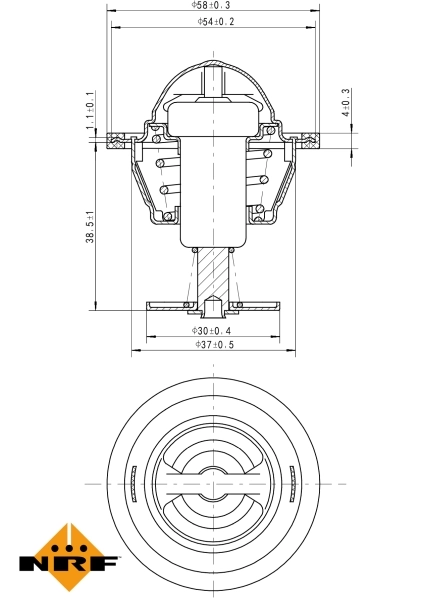 AR61538 John Deere Termostato