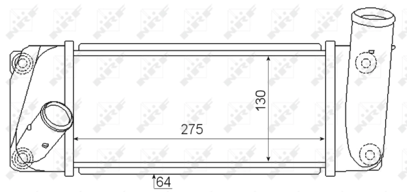 Radiador de intercooler Toyota Corolla preço, a partir de 120,88 USD