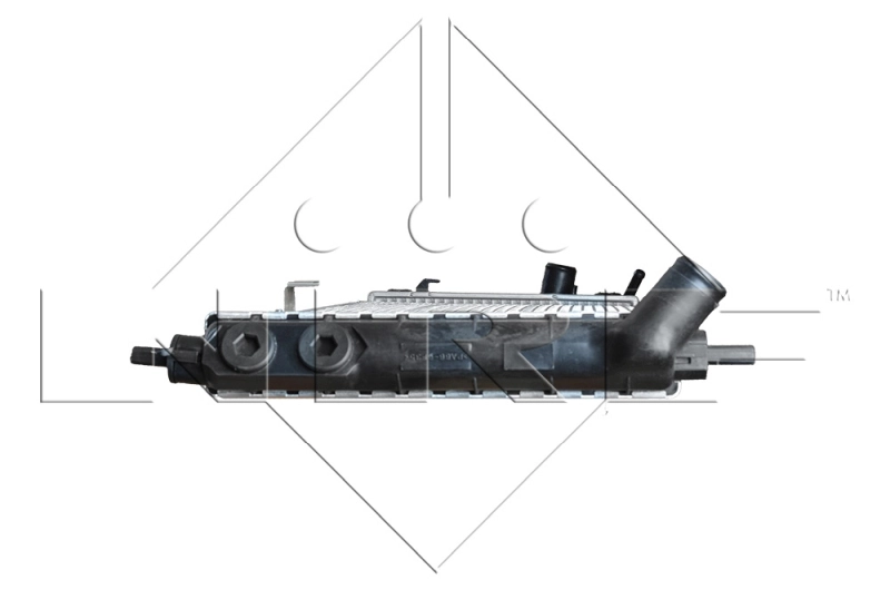 Radiador de esfriamento de motor NRF 53631 preço, a partir de 87,96 USD