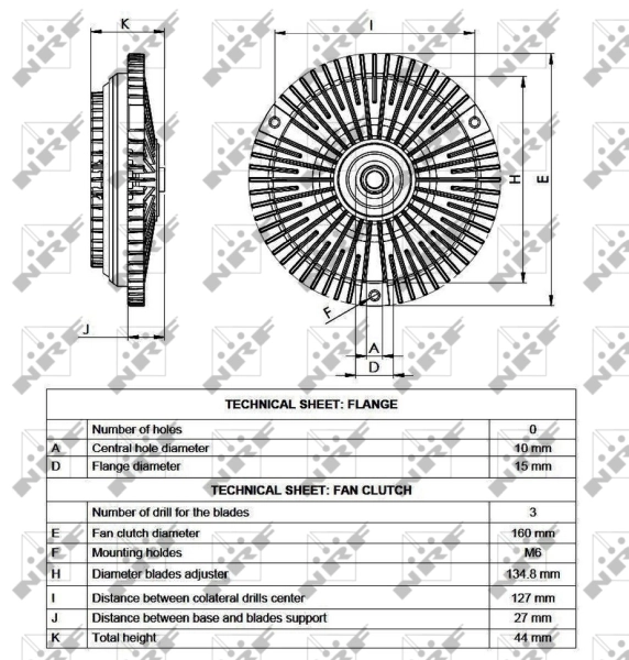 Compre 0140130001 Depo/Loro/Abakus Acoplamento viscoso de ventilador de esfriamento