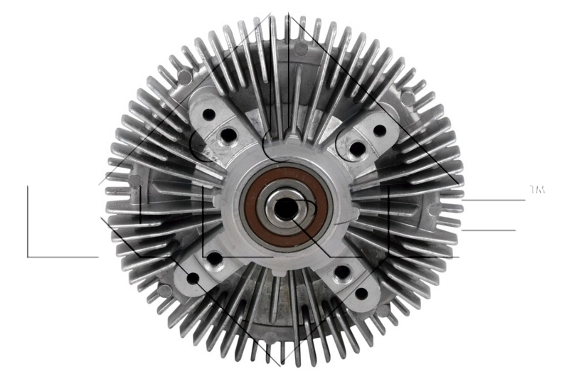 Acoplamento viscoso de ventilador de esfriamento Volkswagen LT 28-35 I 