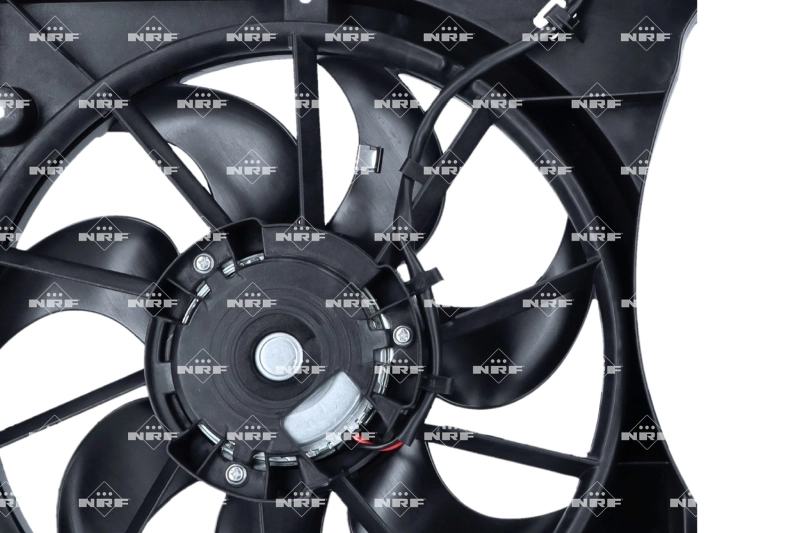 Compre 470072 NRF Difusor do radiador de esfriamento, montado com motor e roda de aletas