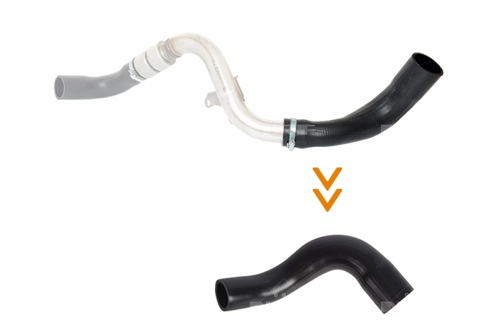 Compre 1352455 Ford Mangueira (cano derivado) de intercooler