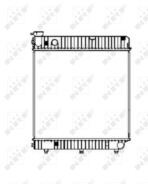 Compre Radiador de esfriamento de motor Mercedes Bus 207-310 