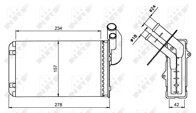 Compre 223V10 Jdeus Radiador de forno (de aquecedor)
